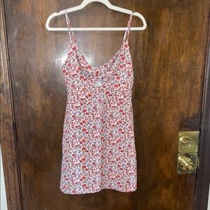 Floral Spaghetti Strap Dress